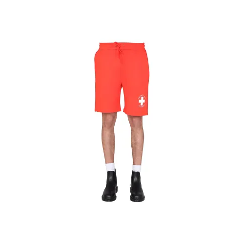 Helmut Lang Red Men's Casual Shorts Helmut Lang Красные Мужские Повседневные Шорты