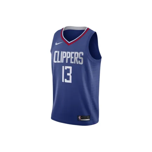 Nike Баскетбольная Джерси Мужская Синяя