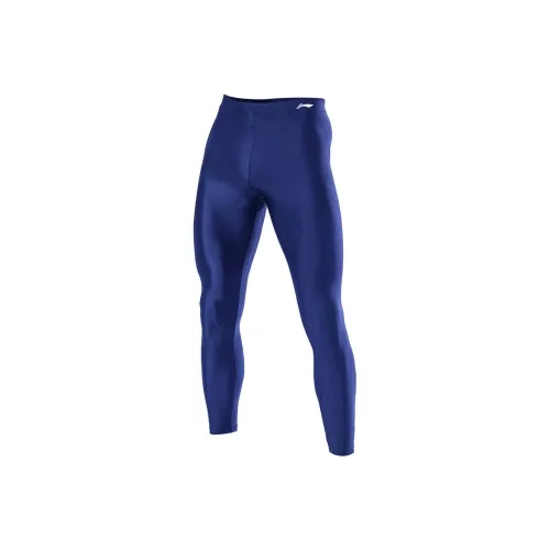 Плавательные шорты с подкладкой мужские синие