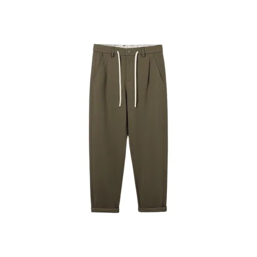 The Legend Of The Cloth Свободный крой Прямой крой Повседневные брюки Мужской