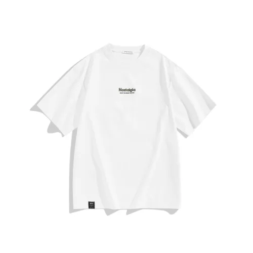 PEACEBIRD MEN T-Shirt Мужская Белая Партия 1