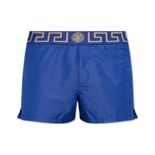 VERSACE COLLECTION Men's Blue Beach Shorts  
VERSACE COLLECTION Мужские синие пляжные шорты