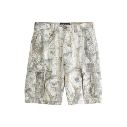 Abercrombie＆Fitch Карго Шорты Мужские Камуфляж Серый