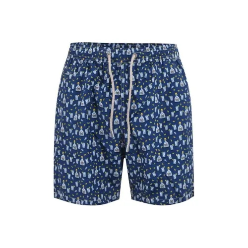 MC2 SAINT BARTHELEMY Пляжные шорты Мужские Темно-синие