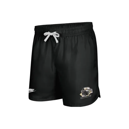 nike Purdue Flow Повседневные шорты Мужские Черные