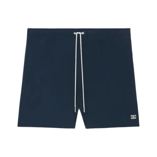 Celine Triomphe Пляжные шорты Мужские Морской синий