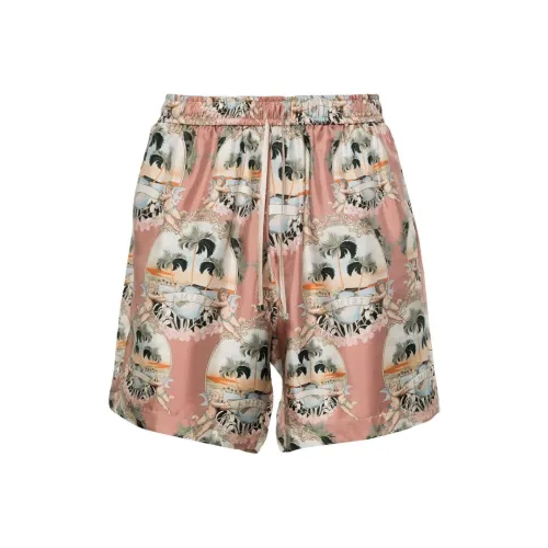 AMIRI Розовые Мужские Повседневные Шорты