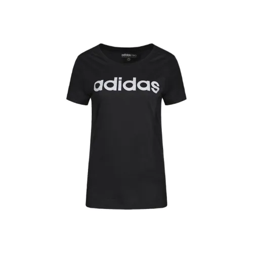 ADIDAS NEO Стандартная футболка женская черная