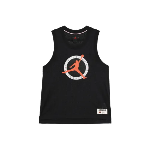 Jordan Баскетбольная Джерси Мужская Серый Черный