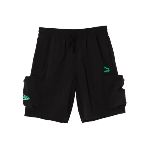 PUMA Мужские Повседневные Шорты Черные