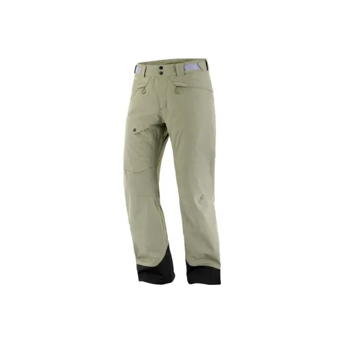 SALOMON Untracked Лыжные штаны Лыжные штаны Мужские Армейский зеленый