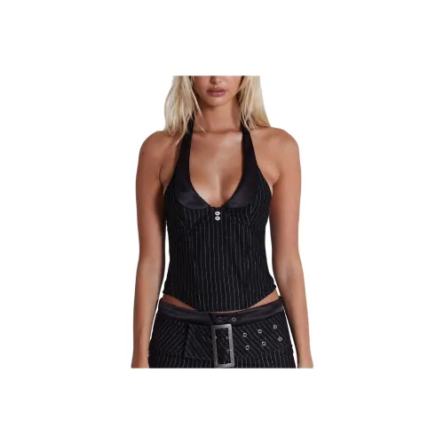 Jaded London Decade Collection Топы Женские Черный