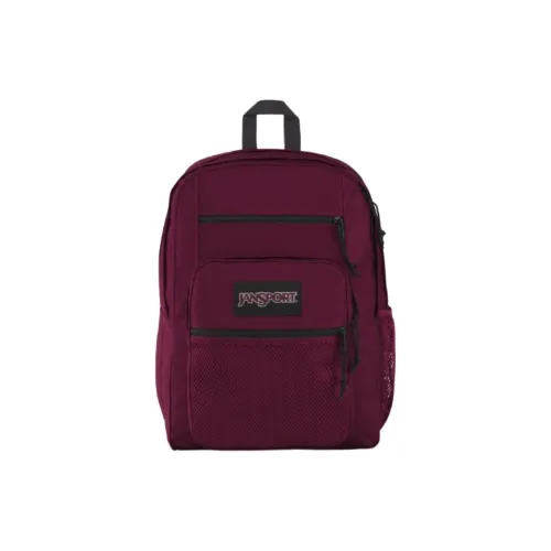 JanSport Полиэстер Рюкзак Унисекс Красный Коричневый