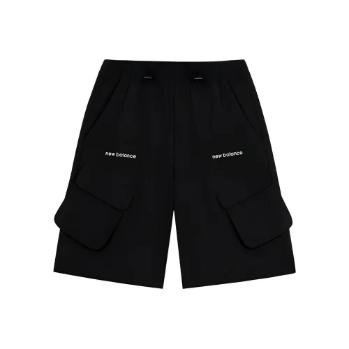 New Balance совместные черные мужские спортивные шорты