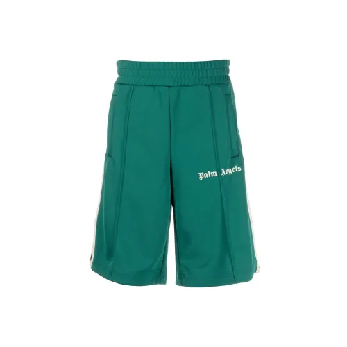 PALM ANGELS Зеленый Мужские спортивные шорты