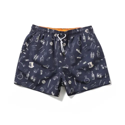 GAILANG Пляжные шорты Мужские Темно-синие