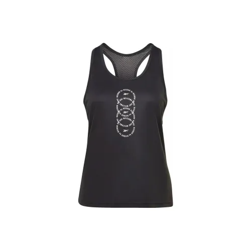 Reebok RUNNING GRAPHIC Майка Женская Черная