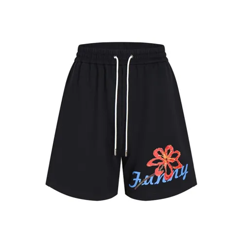 LIUREGALI Черные Мужские Повседневные Шорты