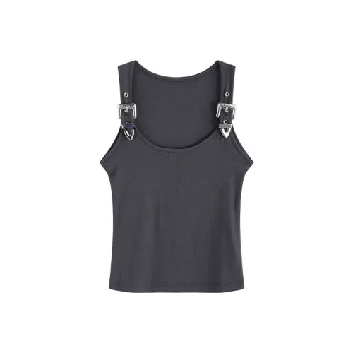 Garbege Серые Женские Майки