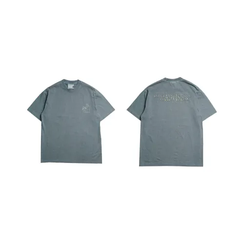 ST.ROLLER ORIGINAL Playful Asute Окрашенные Потертые Короткие Рубашки с Коротким Рукавом Унисекс