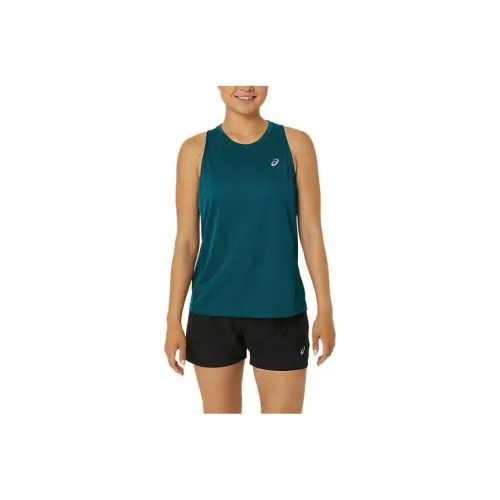 ASICS SILVER TANK Зеленые Женские Майки