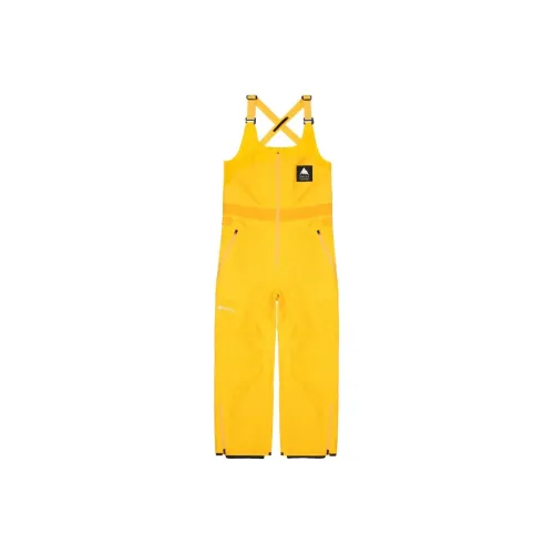 RANDOMEVENT X BURTON FW23 Co Бренд Желтый Унисекс Ван-Пис Лыжные костюмы