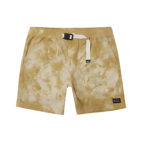 RVCA Повседневные шорты Мужские Кремовый Конфетный