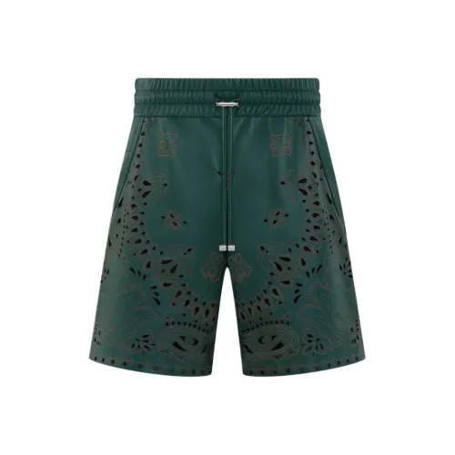 AMIRI Повседневные шорты Мужские Темно-зеленые