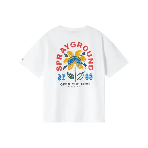 SPRAYGROUND Круглый вырез Короткий рукав T-рубашки Унисекс