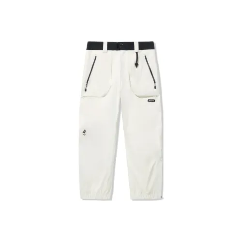 LINING Лыжные штаны Унисекс Бежевый Черный