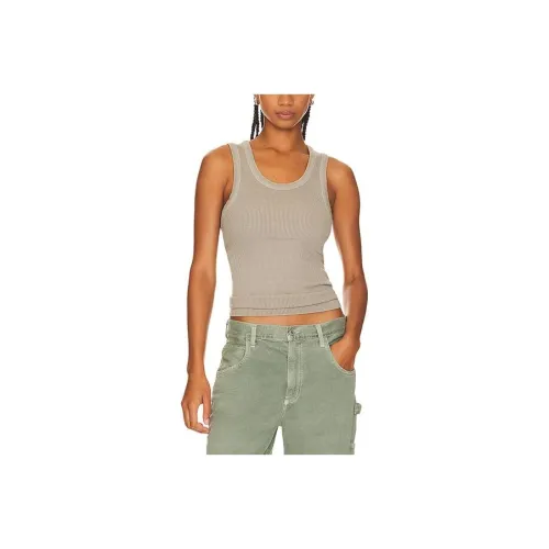 AGOLDE Светло-янтарные Женские Майки