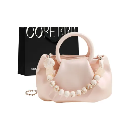 CORE BIRD ПУ (полиуретан) Сумка через плечо Сумка Обычная Женская Серебряный Перламутрово-розовый Перламутрово-белый