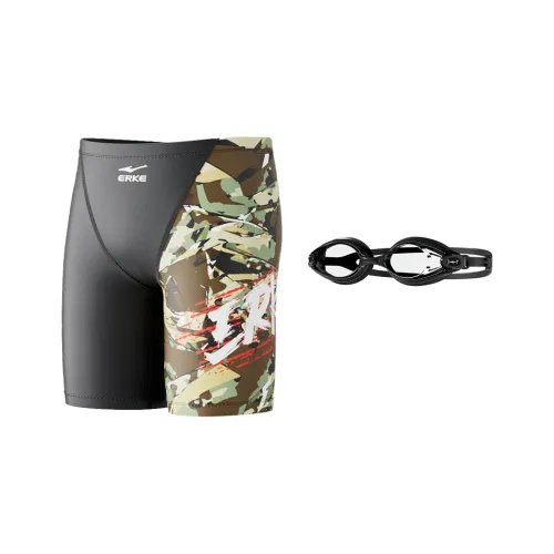 Erke Плавательные шорты Мужской двухкомпонентный комплект Черный