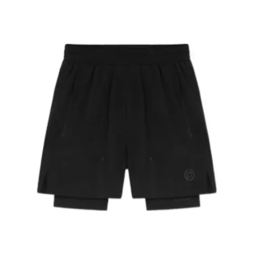 REPRESENT 247 Черные Мужские Спортивные Шорты