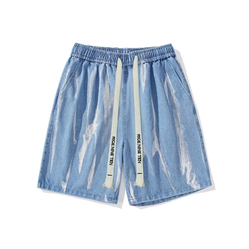 RICE NINE TEN Джинсовые шорты Унисекс