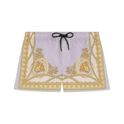 VERSACE Пляжные шорты Мужские Фуксия