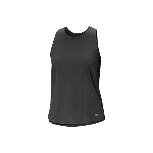 Arcteryx Бег Майка Женская Черная