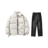 Комплект одежды (Белый топ + Черные джинсы)