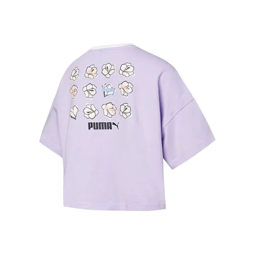 PUMA Лаванда Женские Короткие Топы