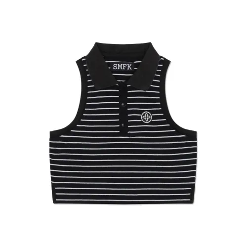 SMFK Женские майки с черными полосами