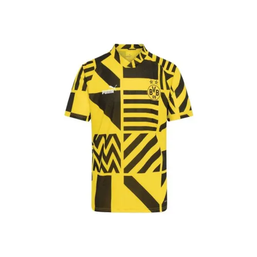 PUMA Borussia Dortmund '23 Soccer Желтый Мужской Футбольный Джерси