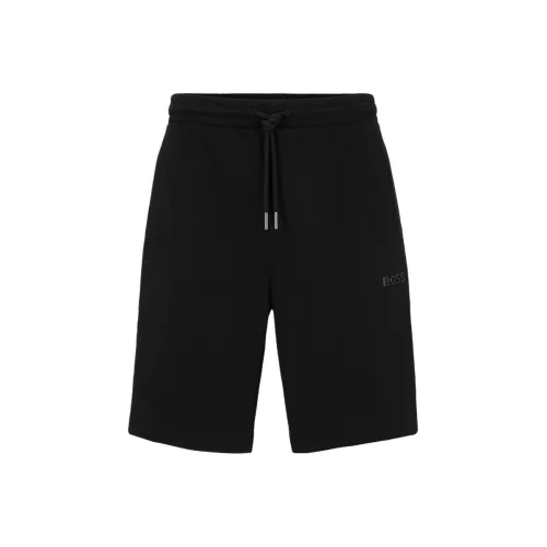 Hugo Boss Черные Мужские Повседневные Шорты