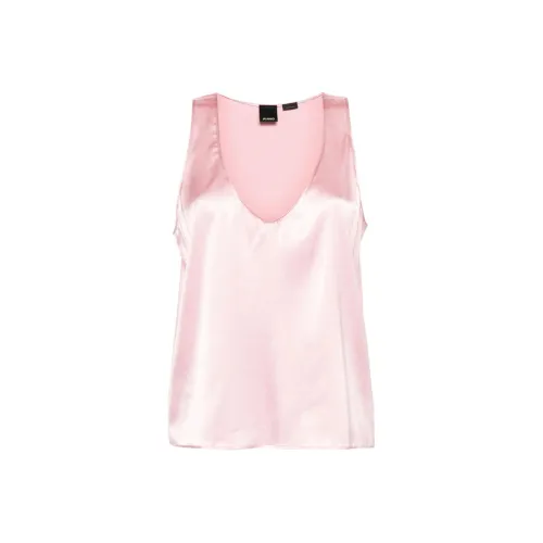 PINKO SS24 Майка Женская Светло-Розовая