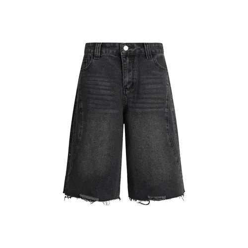 SWAMP AREA Унисекс Джинсовые шорты