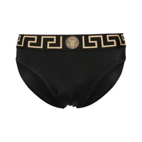 VERSACE Плавательные шорты Мужские Черные