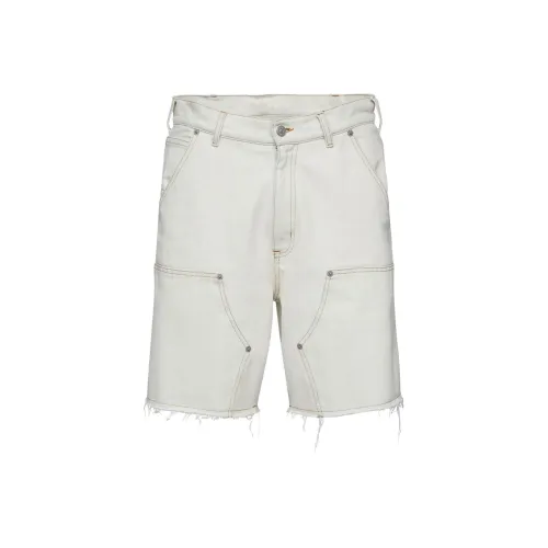 MM6 MAISON MARGIELA SS25 Джинсовые шорты Мужской Белый