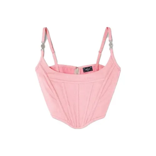 VERSACE Розовые Женские Майки