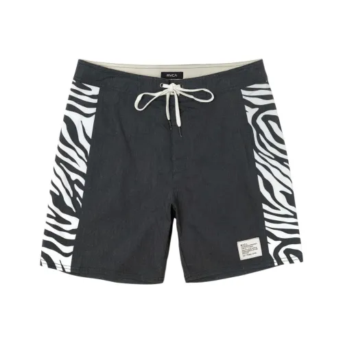 RVCA Мужские черные пляжные шорты