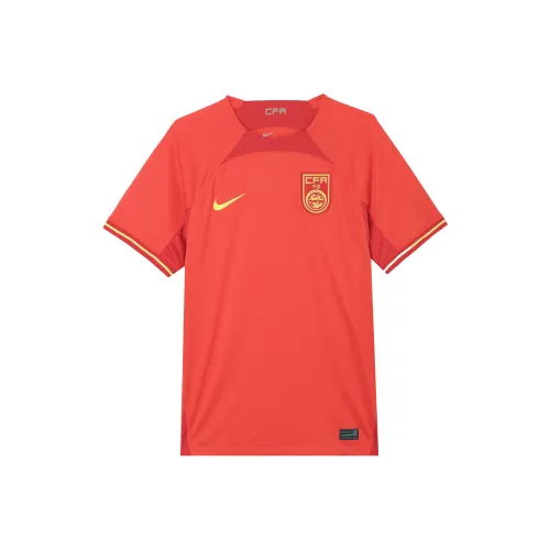Nike Dri Fit Red Men's Football Jersey