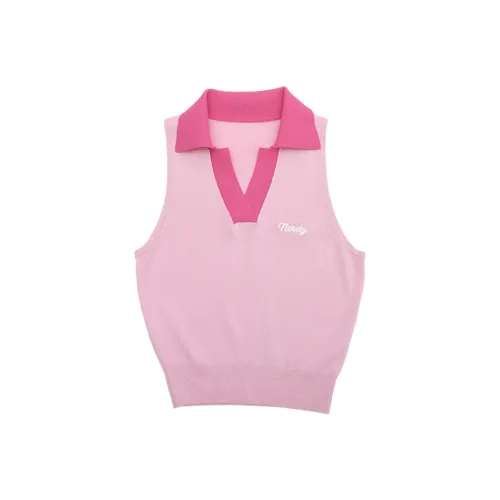 Nerdy Светло-розовые Женские Майки